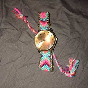 Very colorful watch. Never worn!!